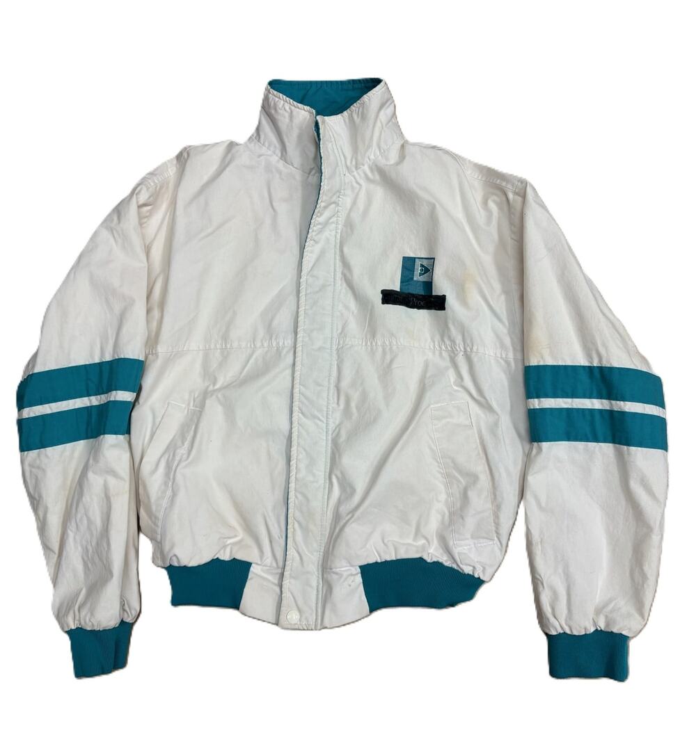 Vintage 1980's Swingster Colorblock Windbreaker Track Jacket Made in USA Medium